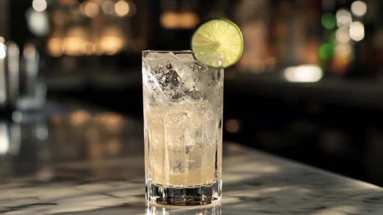 Apple Brandy Rickey