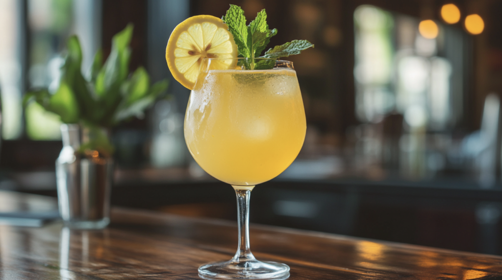 Apple Gin Fizz