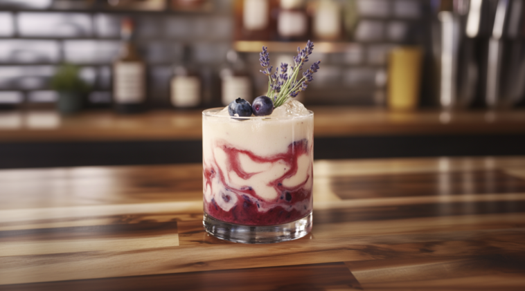 Blueberry Lavender Vodka Cooler