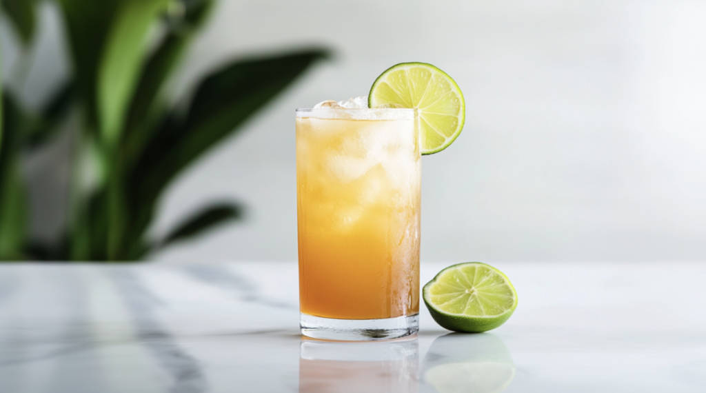 Bourbon Autumn Rickey