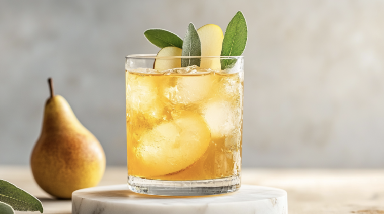 Bourbon Pear Cider