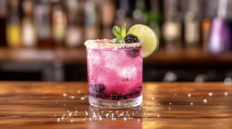 Coconut Blackberry Mojito