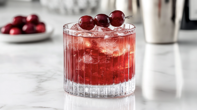 Cranberry Apple Fizz