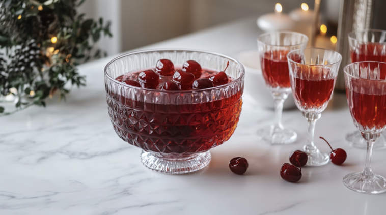 Hocus Pocus Punch Mocktail