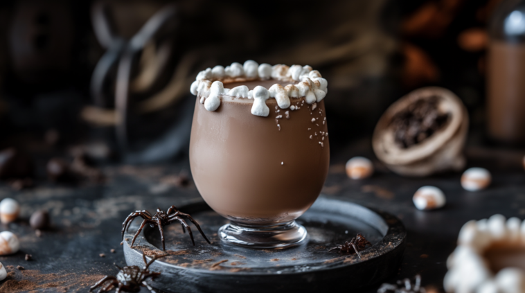 Marshmallow Web Chocolate Cocktail