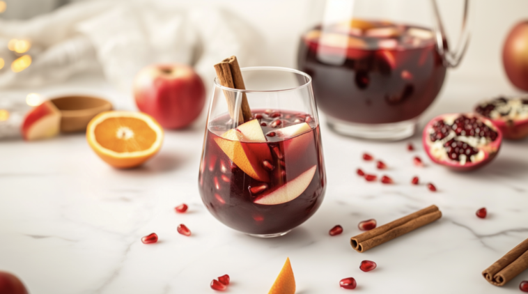Pomegranate Vanilla Sangria