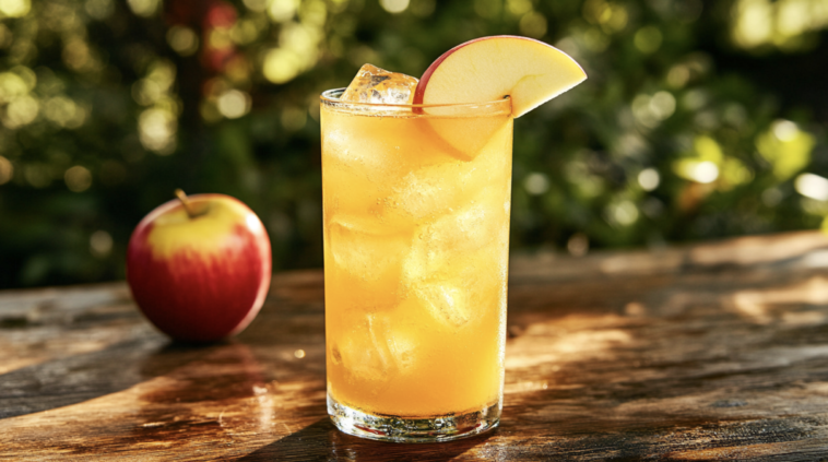 Rum and Apple Juice