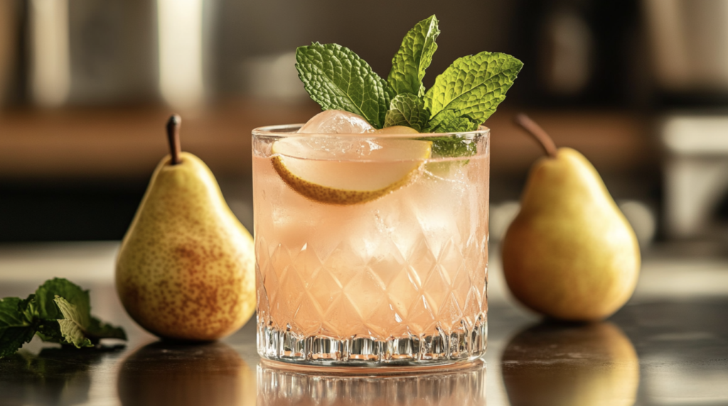 Tuscan Pear Cocktail