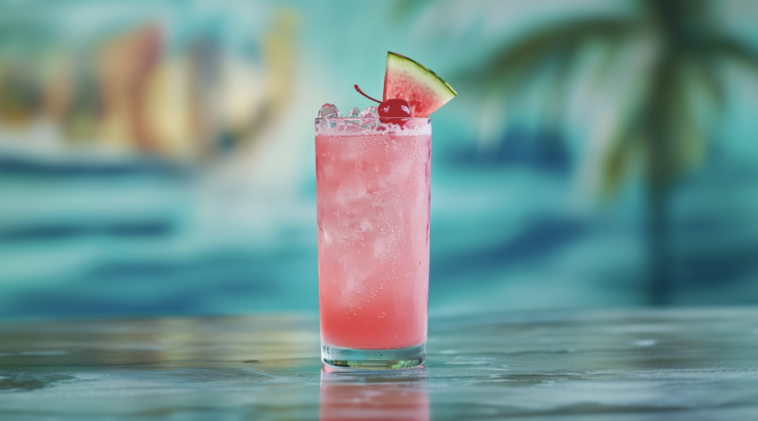 Coconut Watermelon Rum Punch 1 Coconut Watermelon Rum Punch