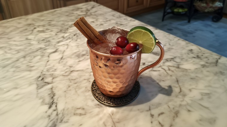 Cranberry Apple Spice Mule