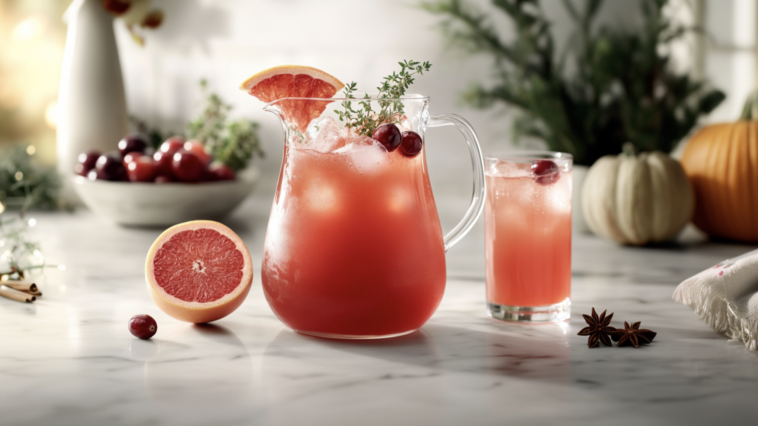 Cranberry Thyme Spritz