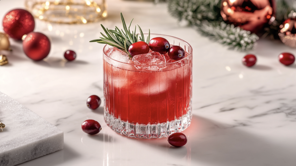 33 Christmas Bourbon Cocktails for the Holidays 4 Jingle Bell Smash