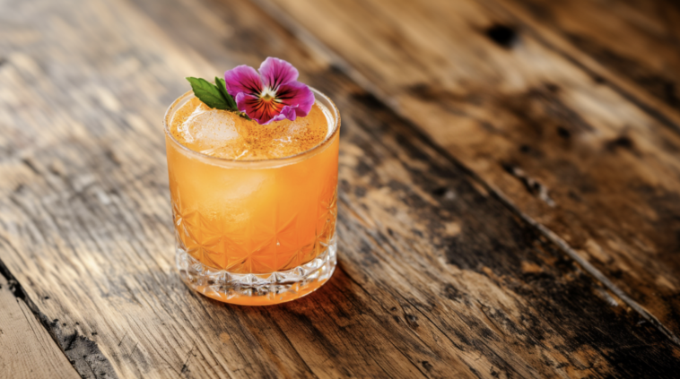 Spiced Pear Cocktail