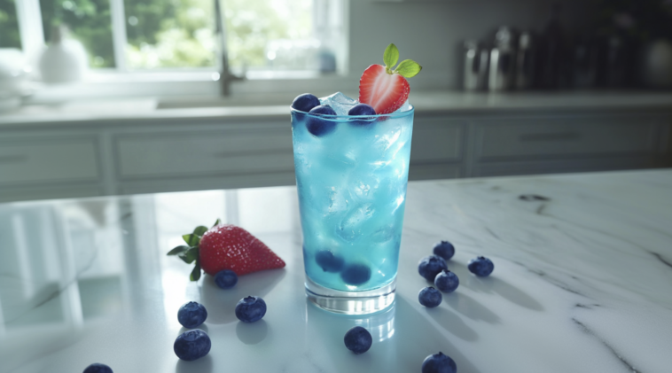 Strawberry Blue Lagoon 1 Strawberry Blue Lagoon