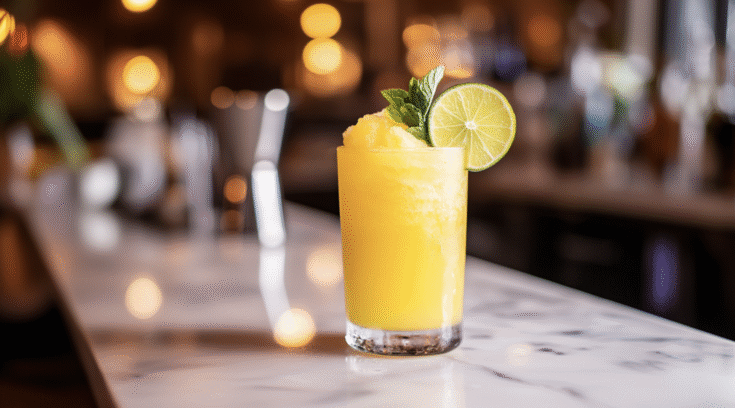 Tropical Rum Slushie