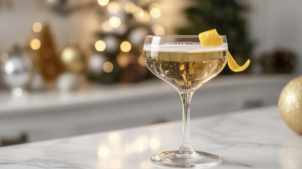 18 Christmas Champagne Cocktails for Your Holiday Party 17 Twinkle Champagne Cocktail