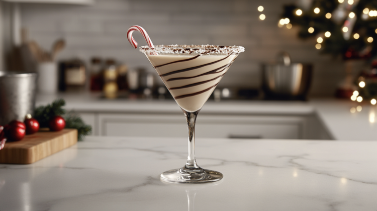 Bailey's Peppermint Martini