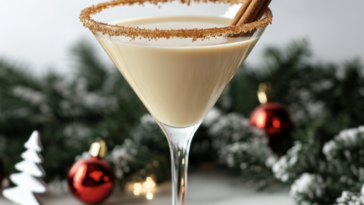 Eggnog Martini