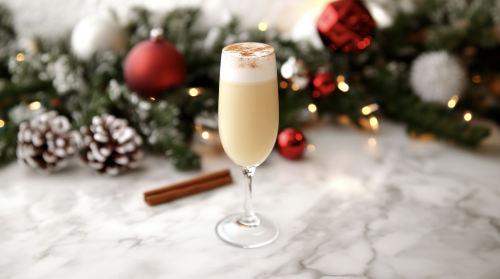 Eggnog Mimosa