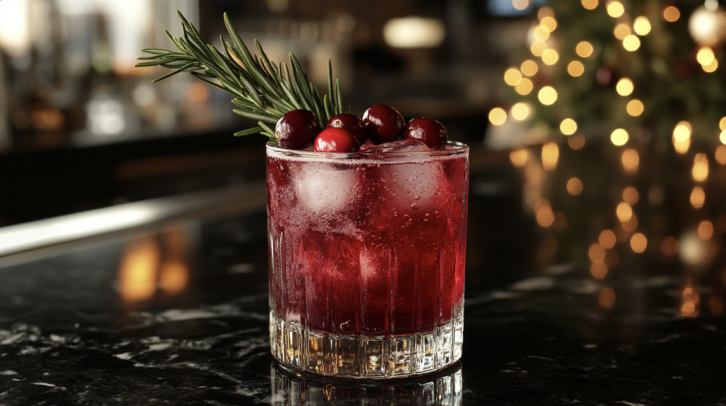 Maple Cranberry Bourbon