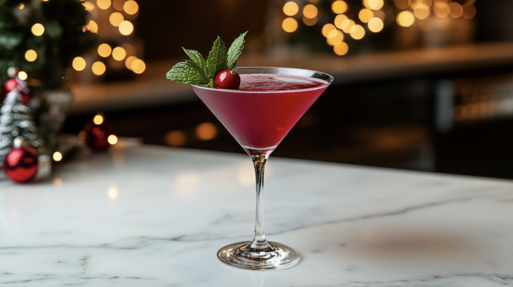 50 Best Christmas Vodka Cocktails to Make This Holiday Season 26 Mistletoe Martini
