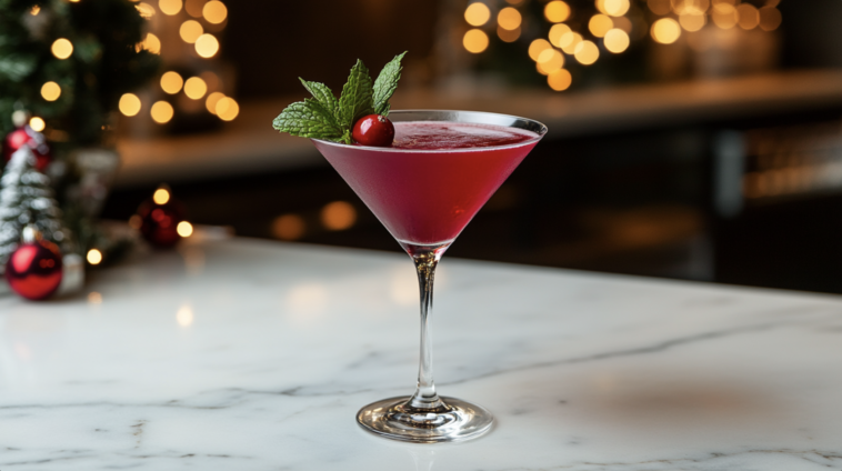 Mistletoe Martini
