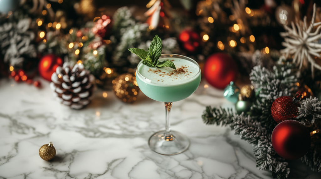 42 Christmas Cocktails for the Holiday Season 6 Mistletoe Mintini