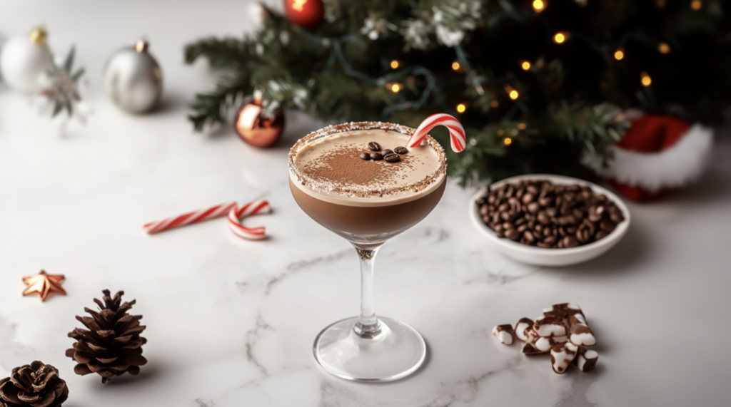 Peppermint Mocha Espresso Martini