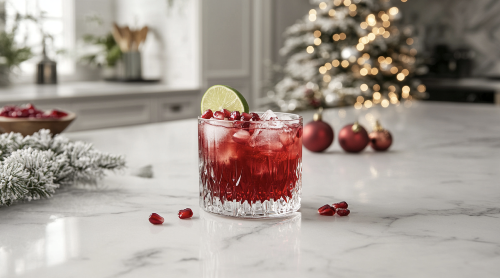 Santa’s Pomegranate Punch