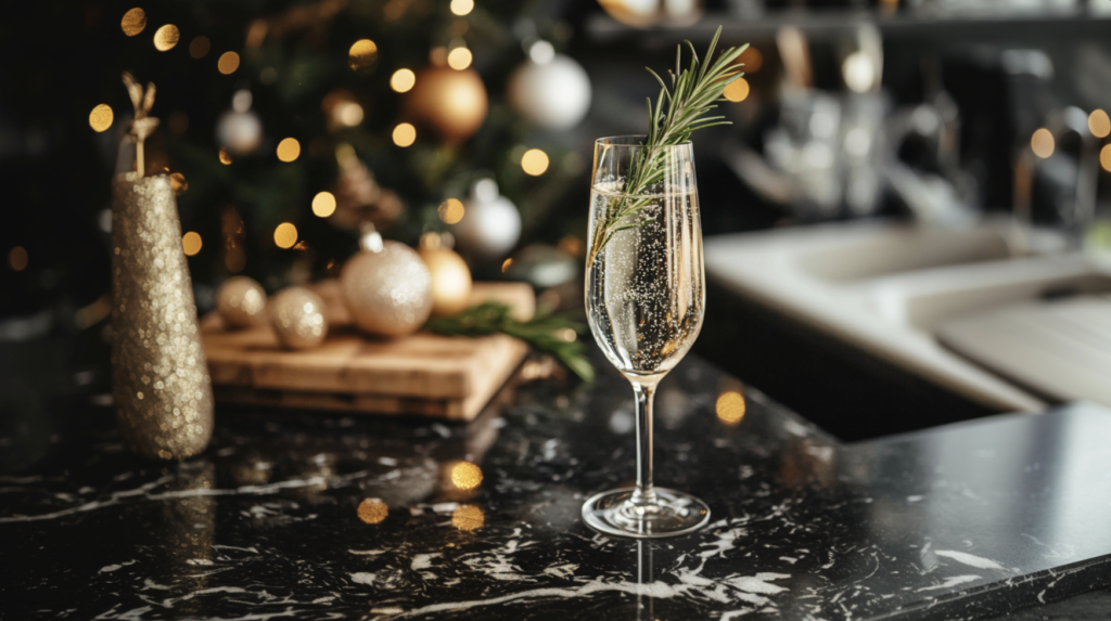 Sparkling Christmas Cocktail
