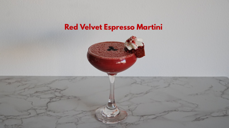 Red Velvet Espresso Martini Website Cover Photo