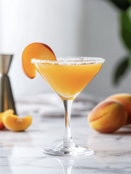 Apricot Lemon Drop Martini Recipe