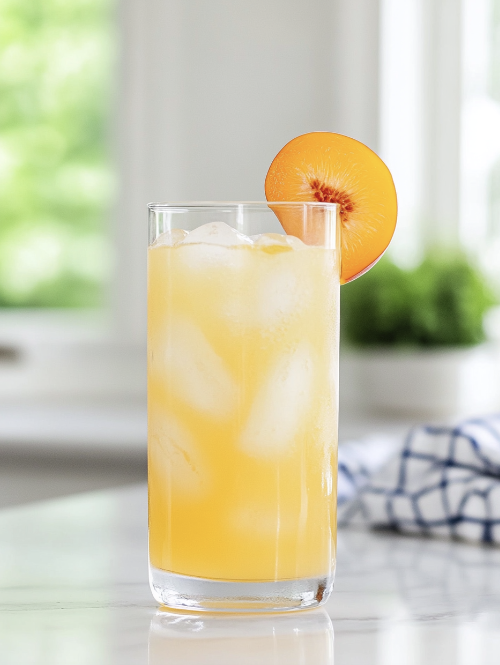 Apricot Lemonade Mocktail