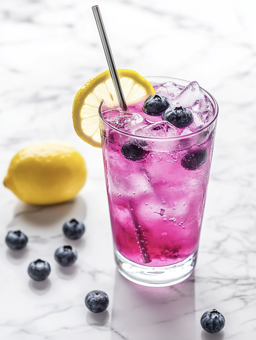 Blueberry Lavender Fizz