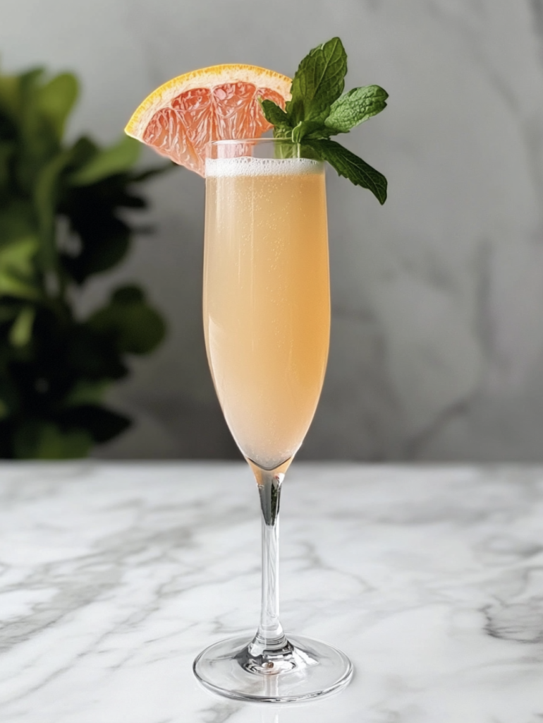 Top 55 Champagne Cocktails to Drink 7 Grapefruit Mimosa