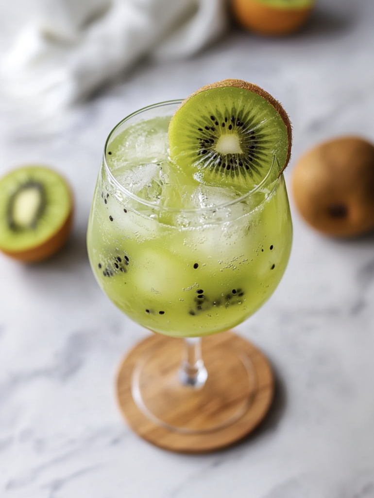 Kiwi Spritz Mocktail