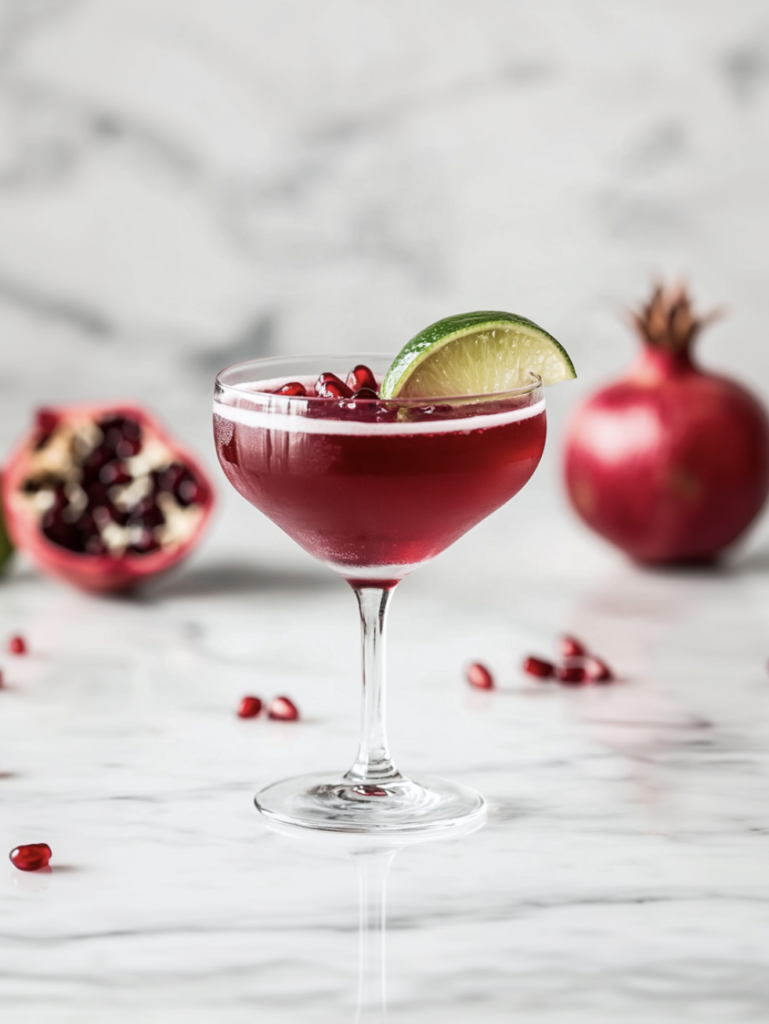 37 Best Pomegranate Cocktail Recipes for Every Occasion 5 Pomegranate Vodka Gimlet