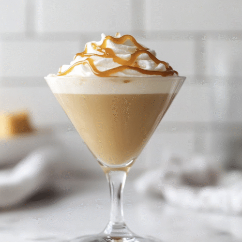 Easy Butterscotch Martini Recipe