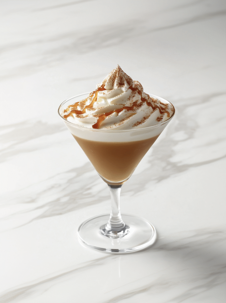 Caramel Latte Martini