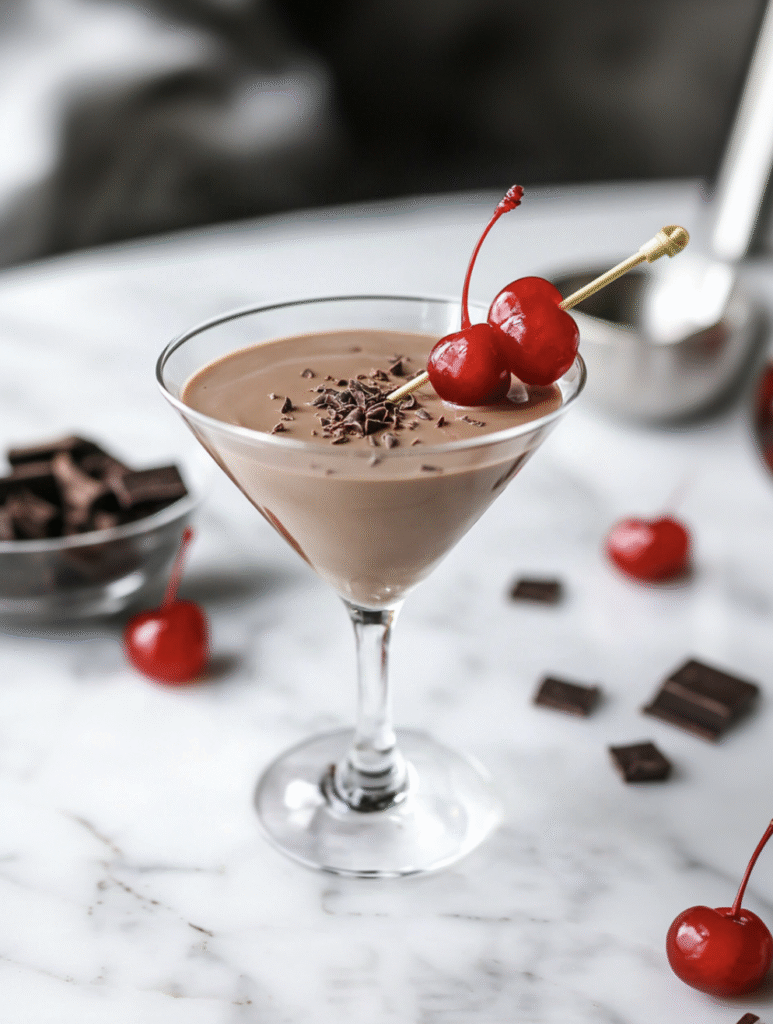 Chocolate Cherry Martini