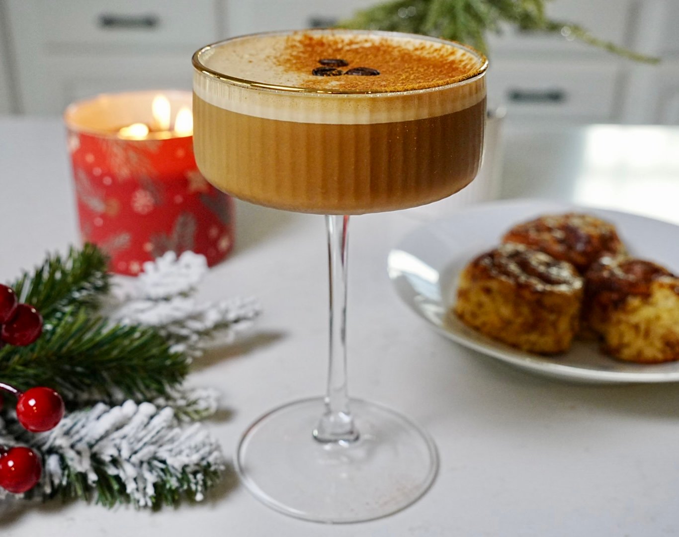 Cinnamon Roll Espresso Martini Pic 10