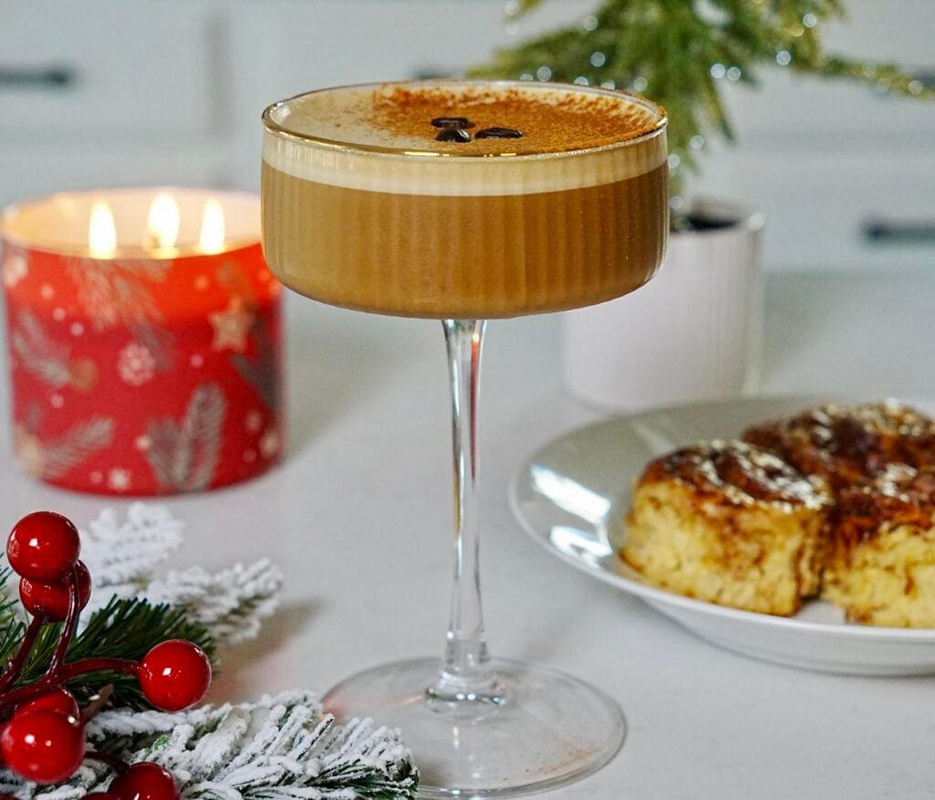 Cinnamon Roll Espresso Martini Pic 2