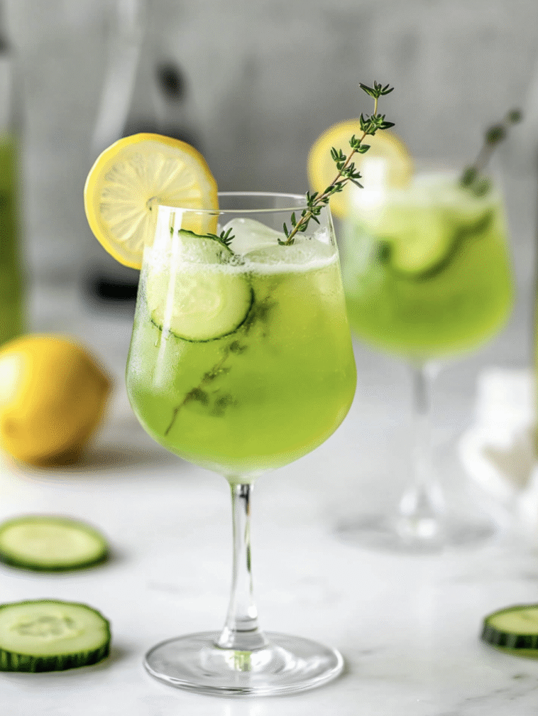 Cucumber Thyme Spritz