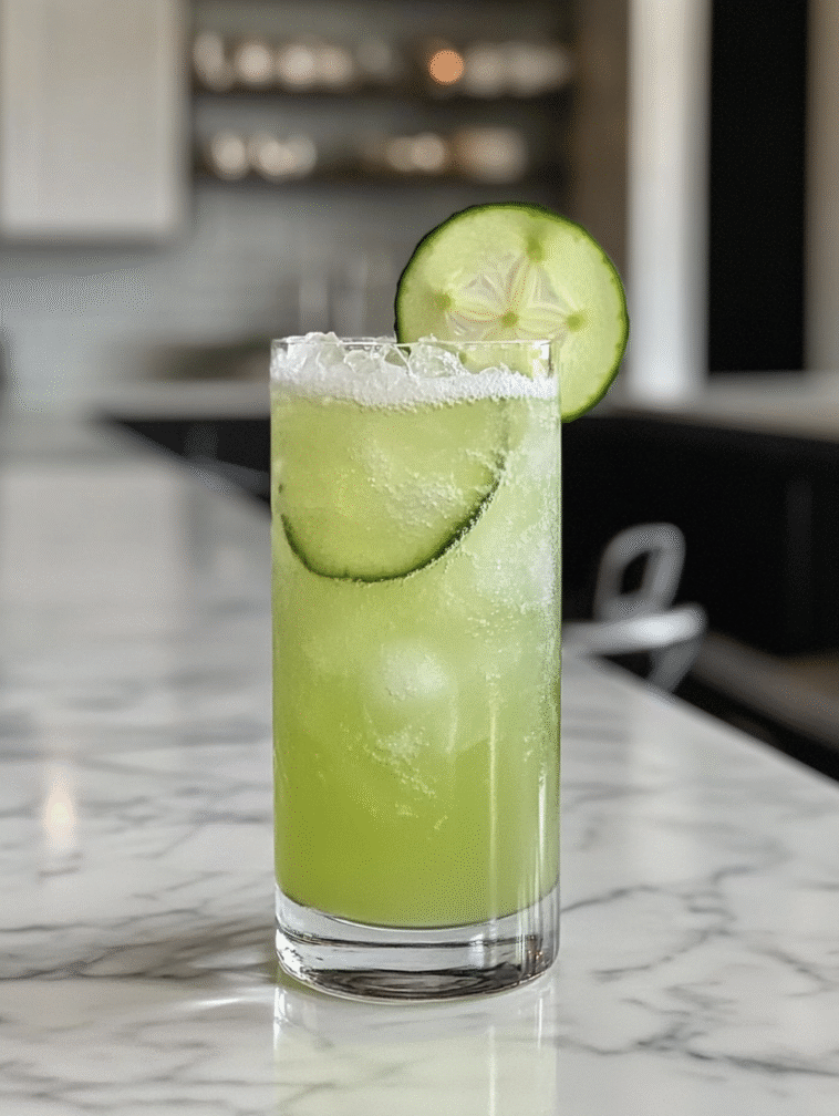 Cucumber Vodka Soda