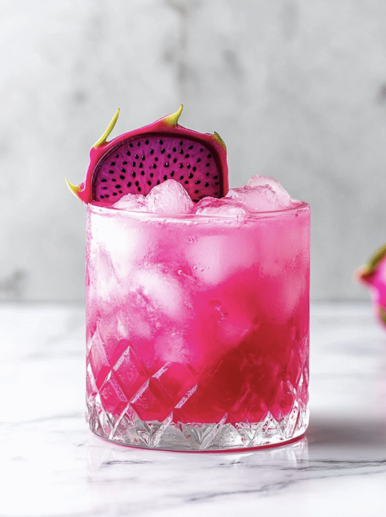 Dragon Lychee Vodka Cocktail