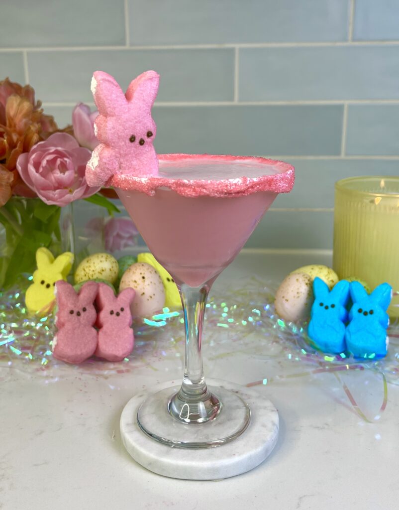 Peeps Marshmallow Martini 3 Peeps Marshmallow Martini