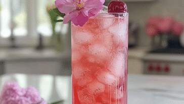 Spring Cherry Blossom Cocktail