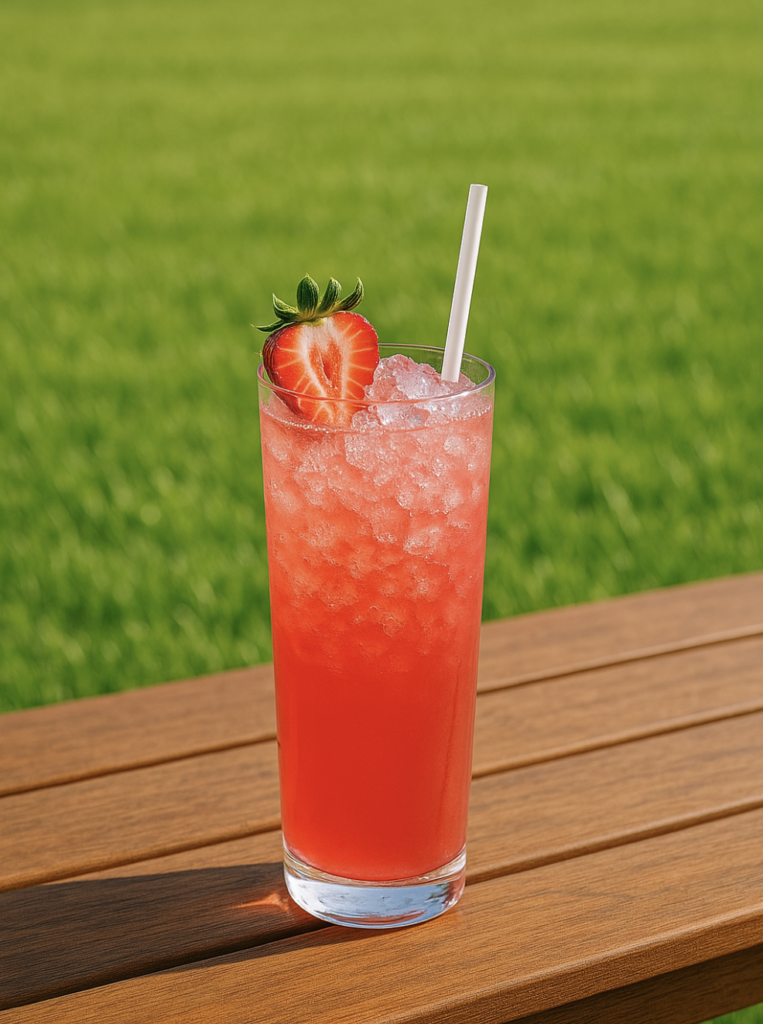 Strawberry Pineapple Lemonade Mocktail