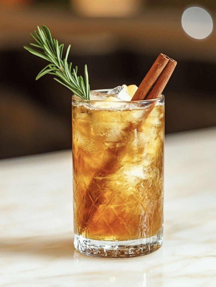 Apple Whiskey Tonic