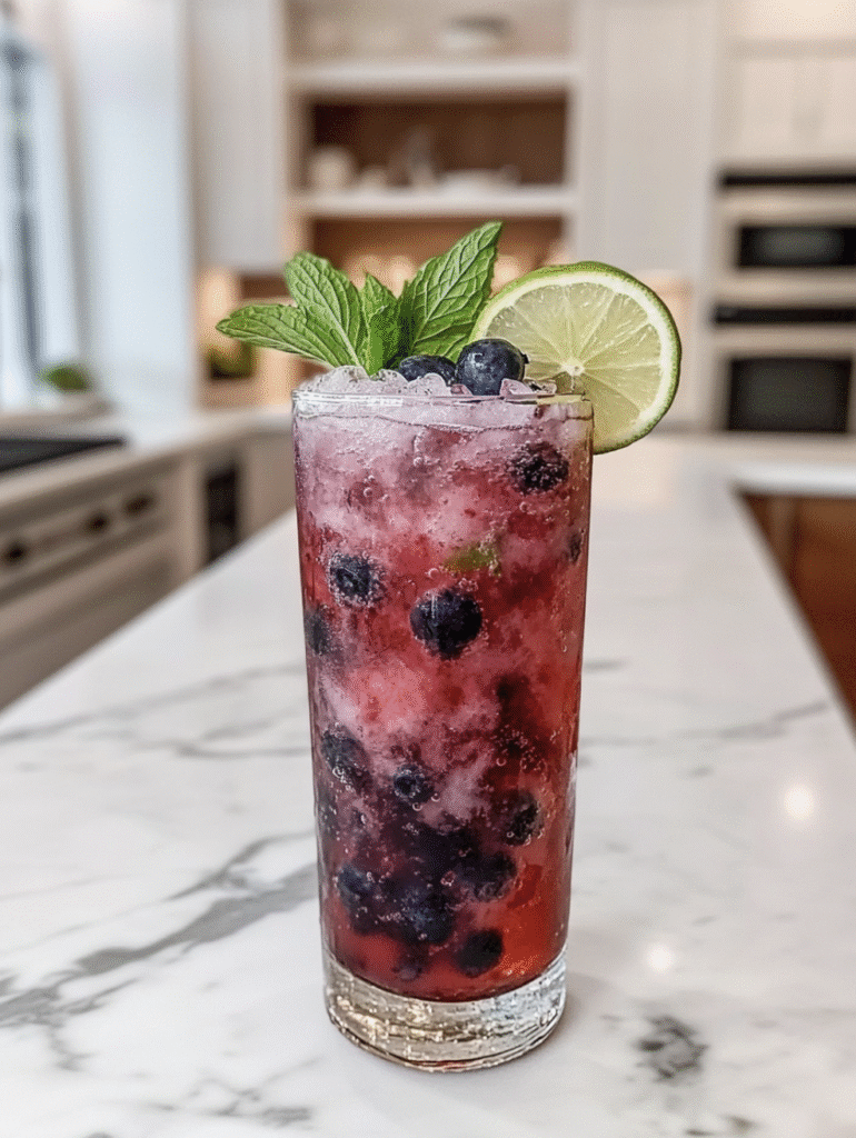 55 Refreshing Blueberry Cocktails You Can Make at Home 10 Blueberry Gin Mojito